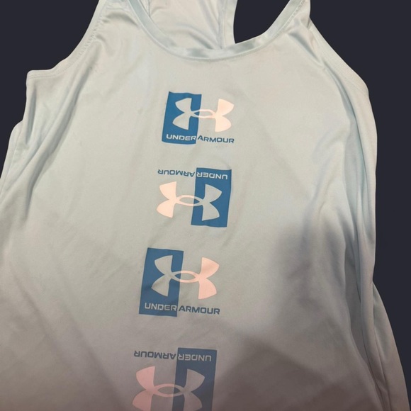 Under Armour Light Blue Tank Top - Picture 1 of 1